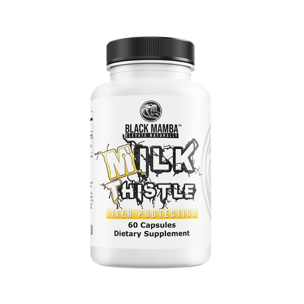 Black Mamba Milk Thistle - 500mg x 60 Caps | UK Delivery