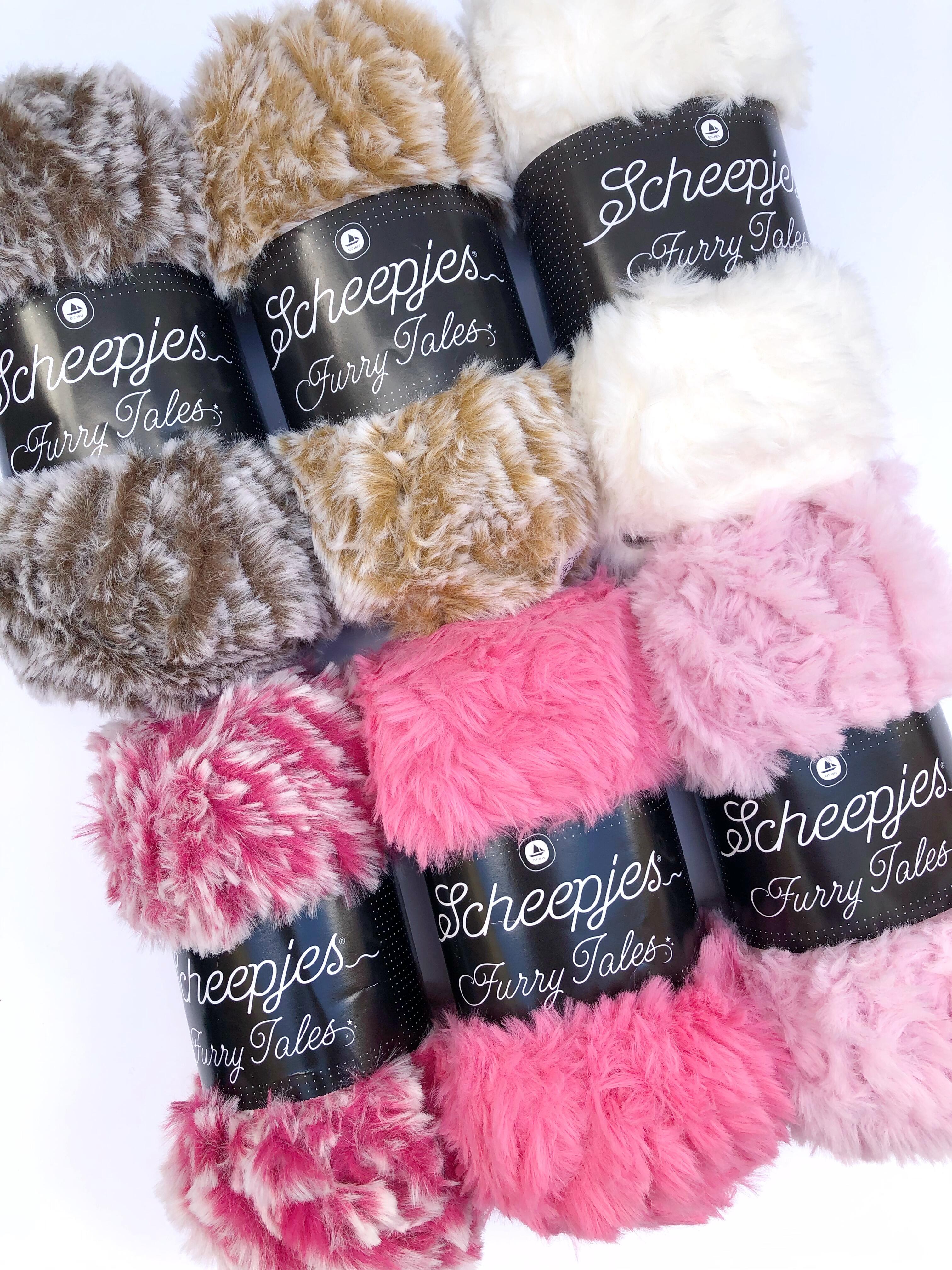 Scheepjes Furry Tales - soft fluffy yarn