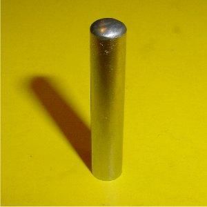BALANCIER ARGENT INSERE, 5 x 30mm