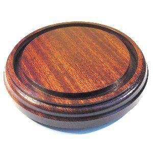 SOCLE POUR DOME EN VERRE ROND 118mm.