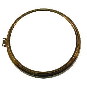 LUNETTE D'HORLOGE AMERICAINE LAITON 162mm. COMPLETE