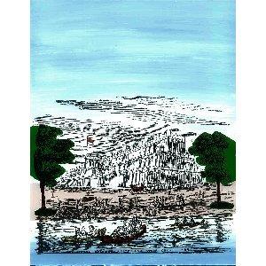 THE GREAT EXHIBITION, DESSIN W2 203 x 254mm.