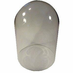 DOME EN VERRE ROND 190 x 250mm.