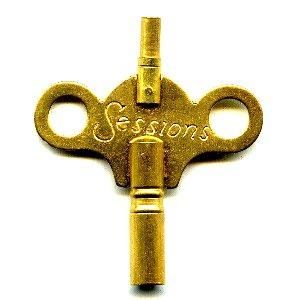 CLEF DOUBLE EN LAITON DE SESSIONS 3.6mm x 1.8mm