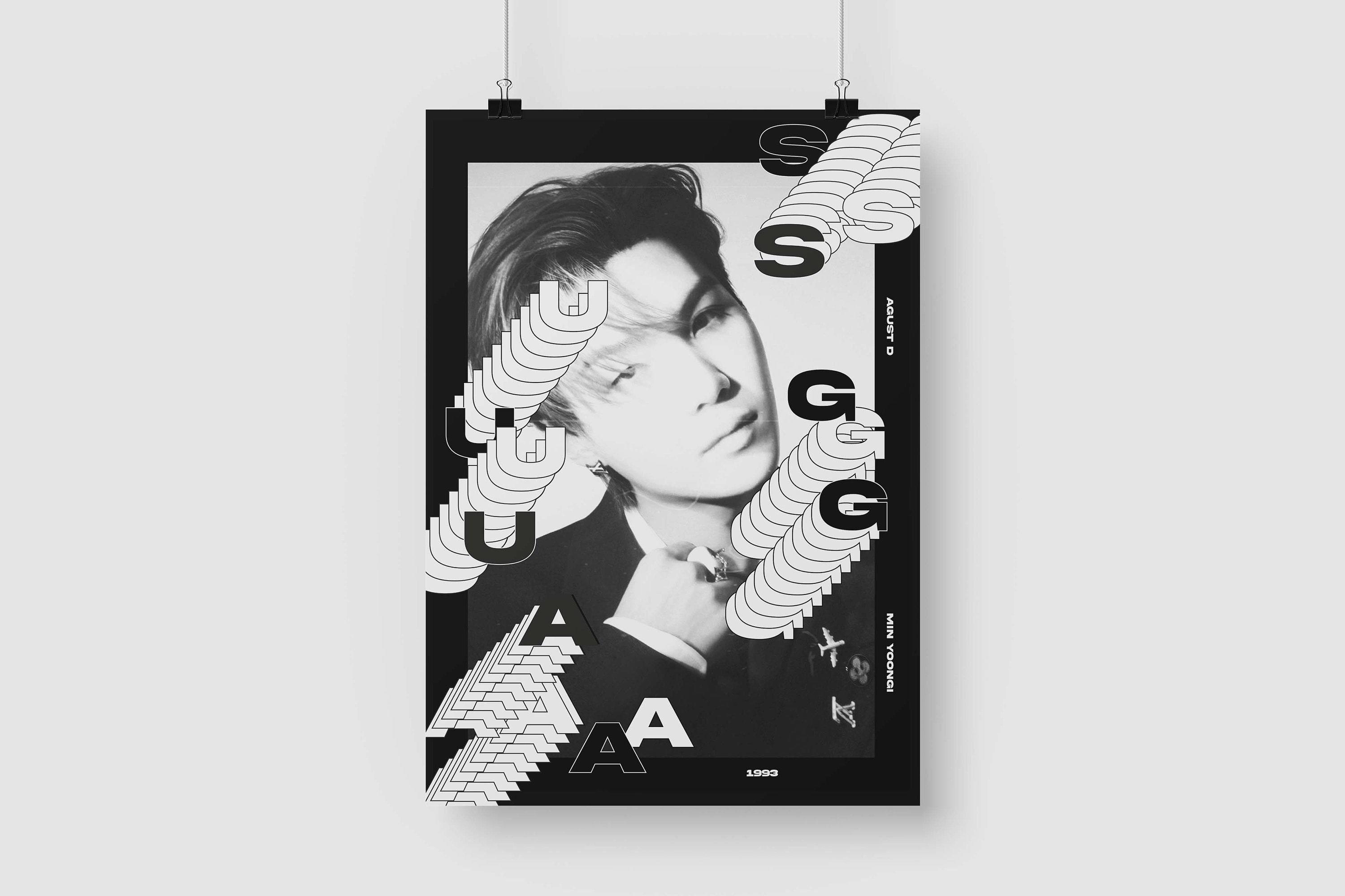 BTS Suga Tote Bag Yoongi Bag Suga Tote Bag Agust D BTS 