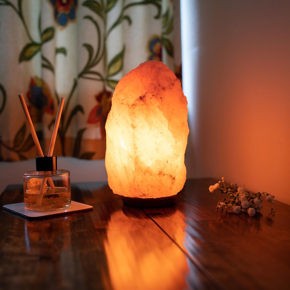 Himalayan Salt Lamp - In Use