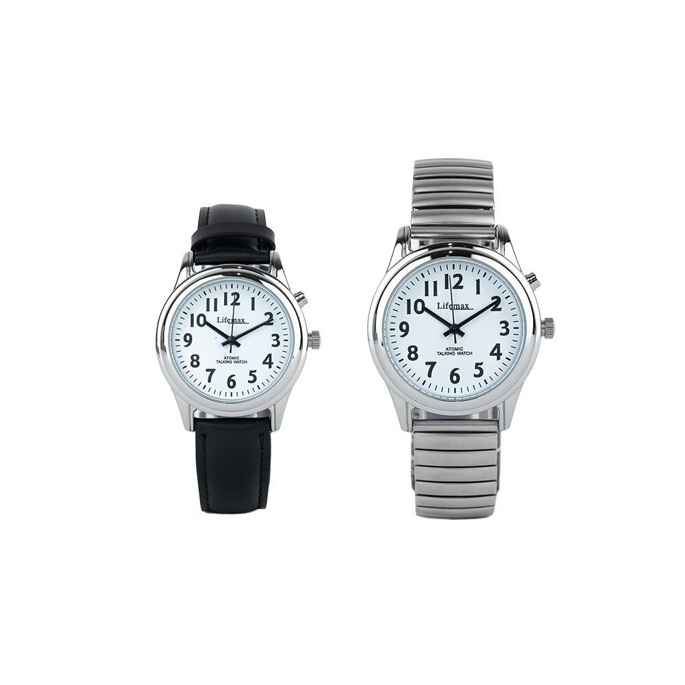 Talking Wrist Watch with Atomic Accuracy and Clear British Voice Announcements Gents and Ladies