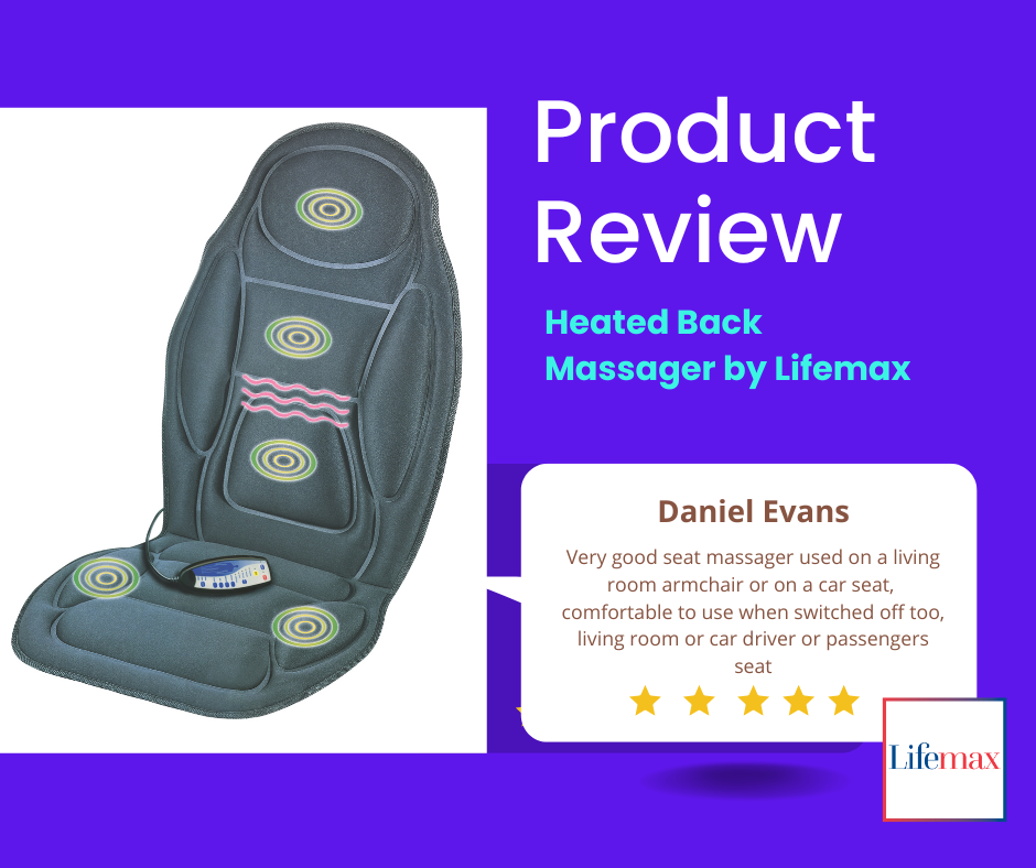 Lifemax Review of Heated Back Massager