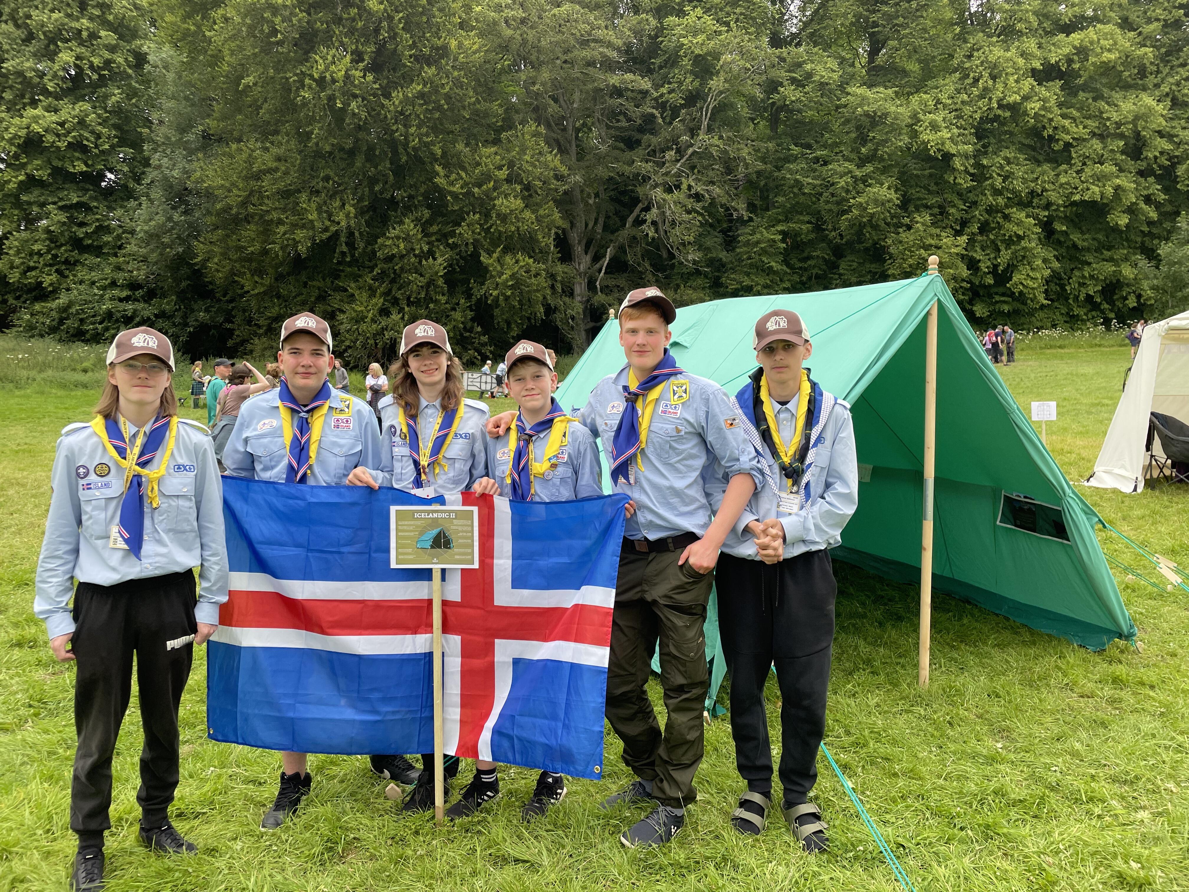 Icelanders with an Icelandic- Blair Atholl, summer 2024