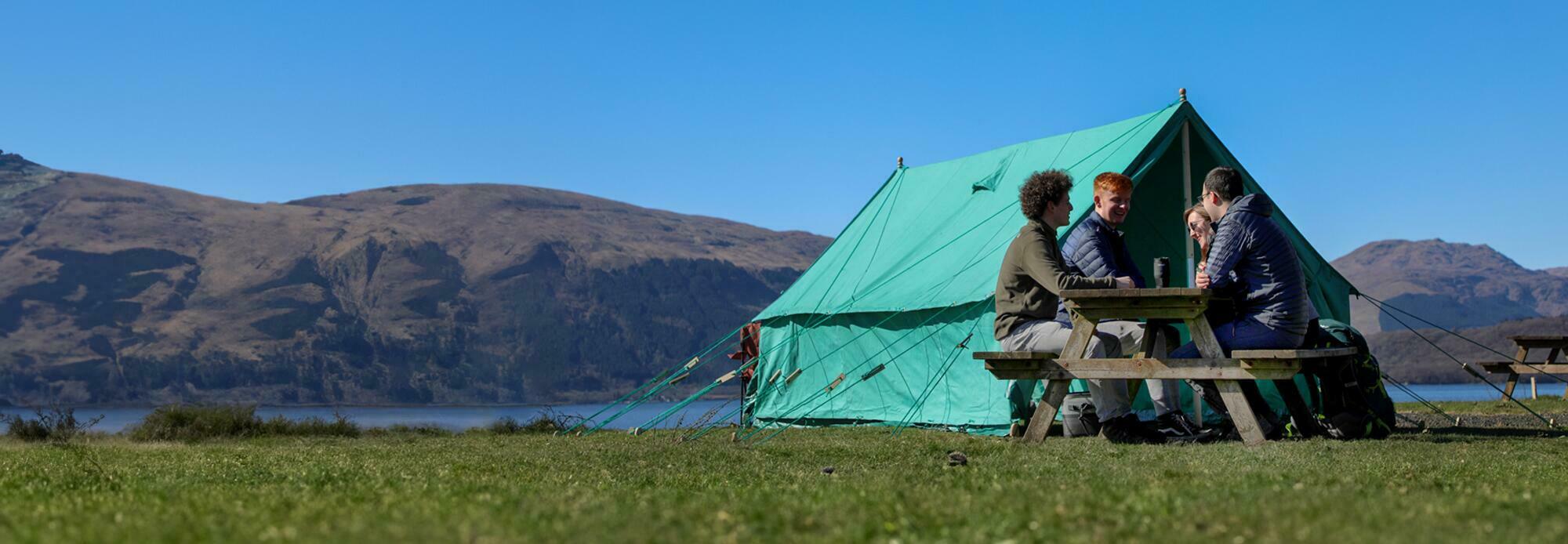 patrol tent