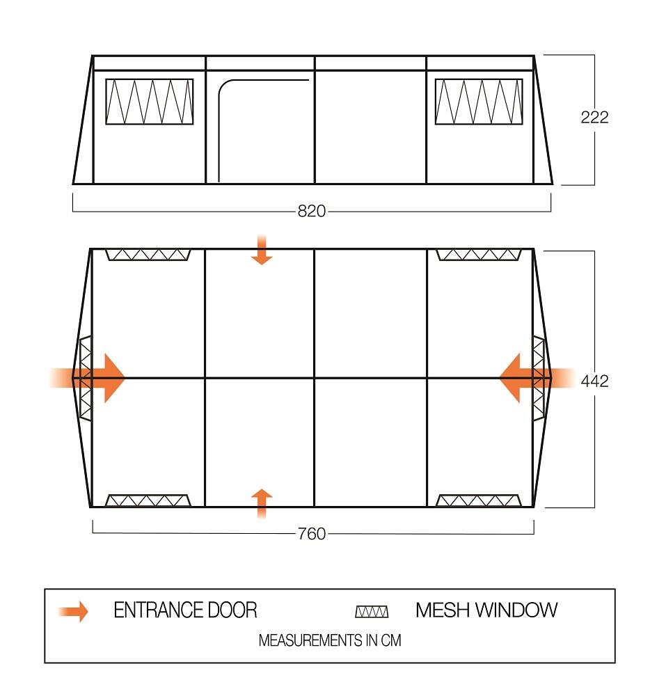 Bungalow 5 Group Mess Tent - Additional Image 1
