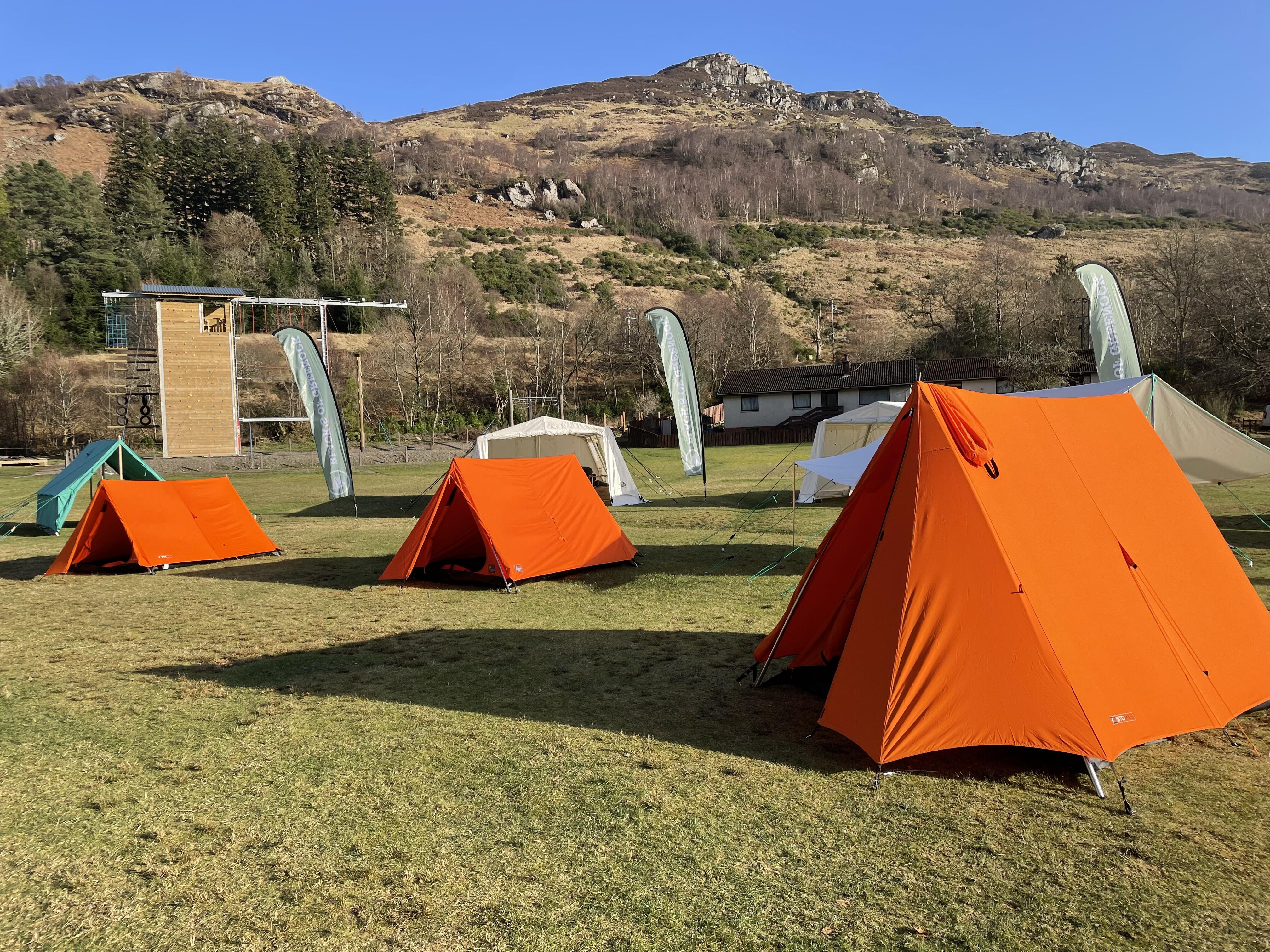 Scout Centre Lochgoilhead, easter 2025