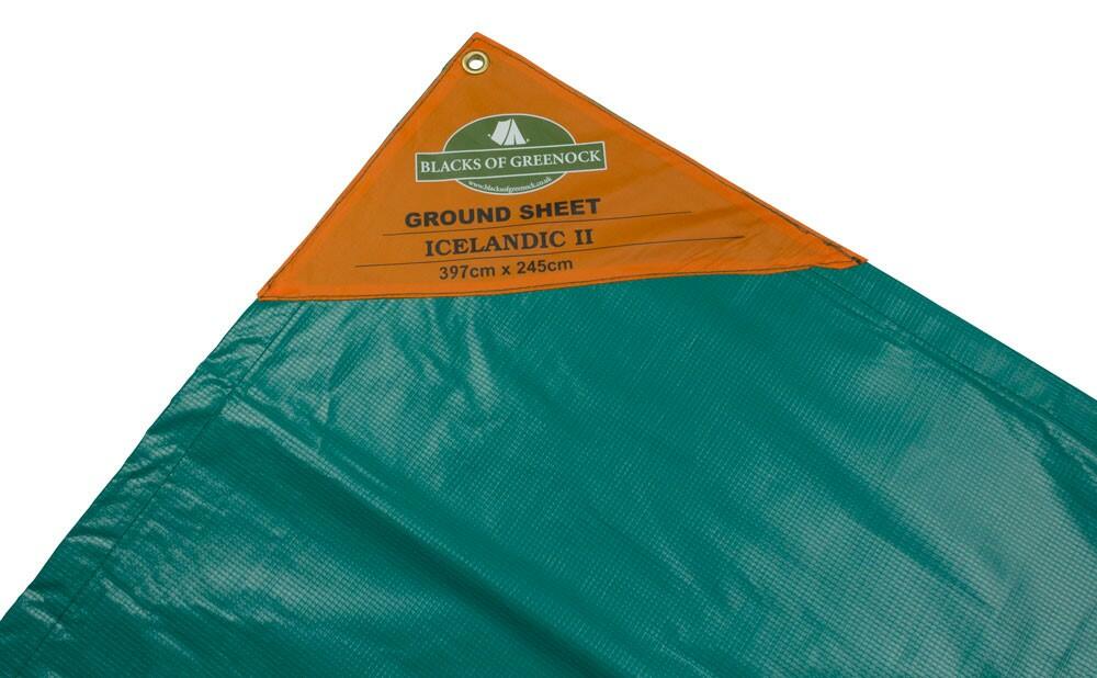 Icelandic II Groundsheet 13ft - Green - Main Image