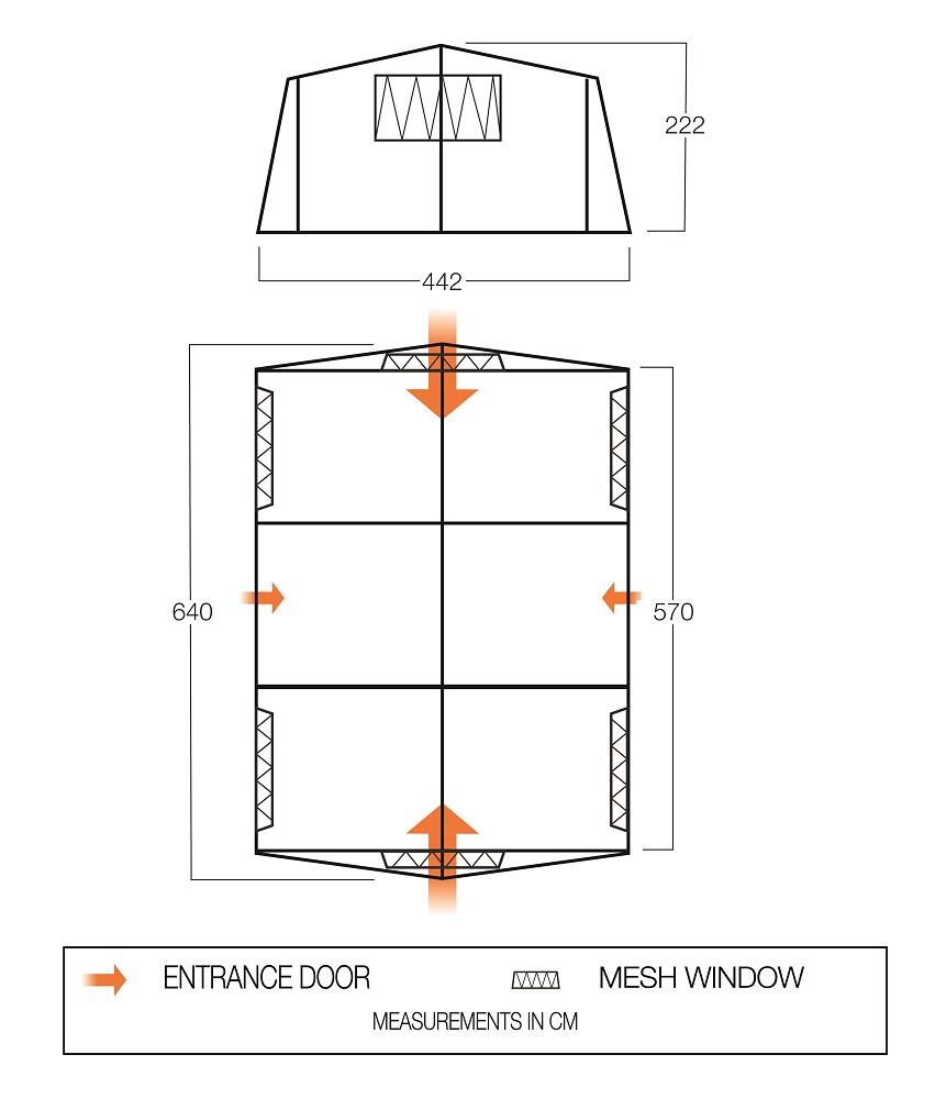 Bungalow 3 Group Mess Tent - Additional Image 1