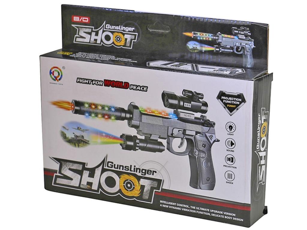 M92 toy pistol hand gun pretend weapon retail packaging