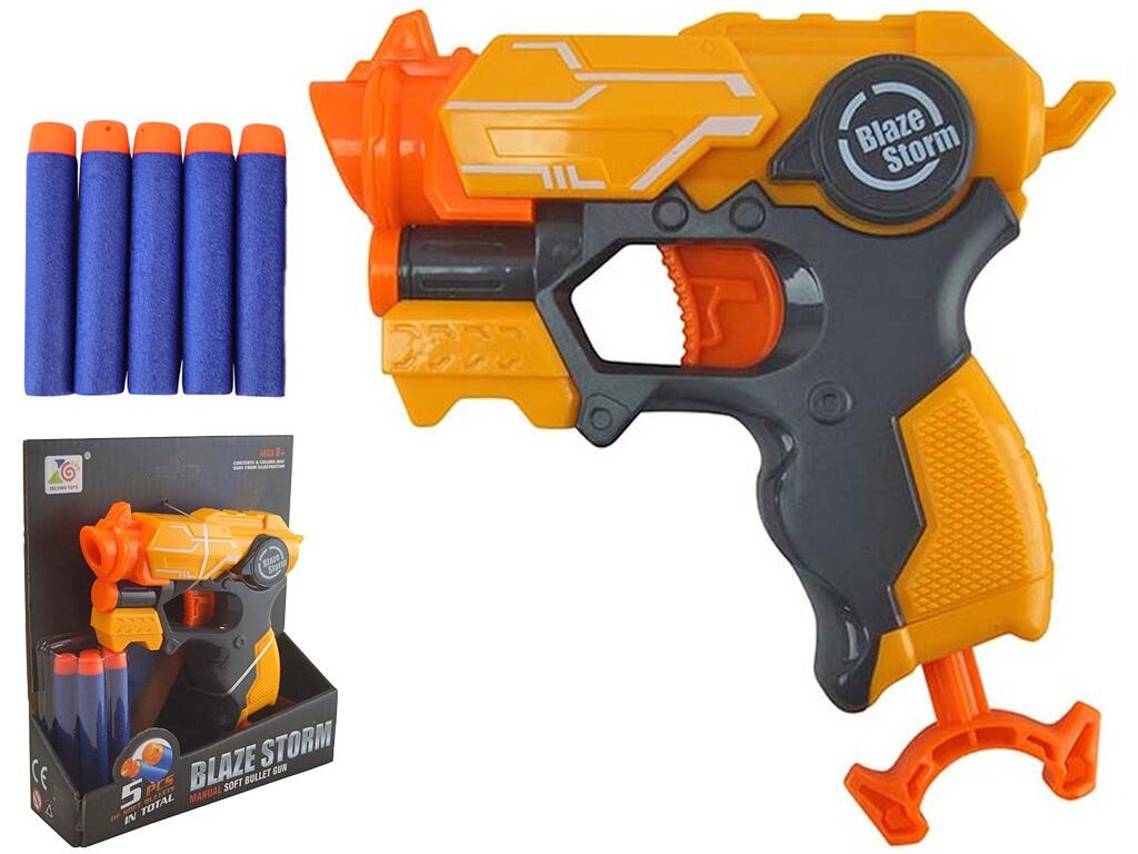 Blaze Storm Pistol 7115 Soft Dart Ball Guns Military Toys