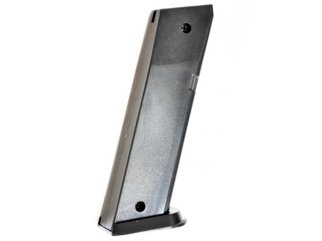 HFC HA109 BB P228 replica spring airsoft pistol magazine 6mm pellet ammo clip black colour on white background