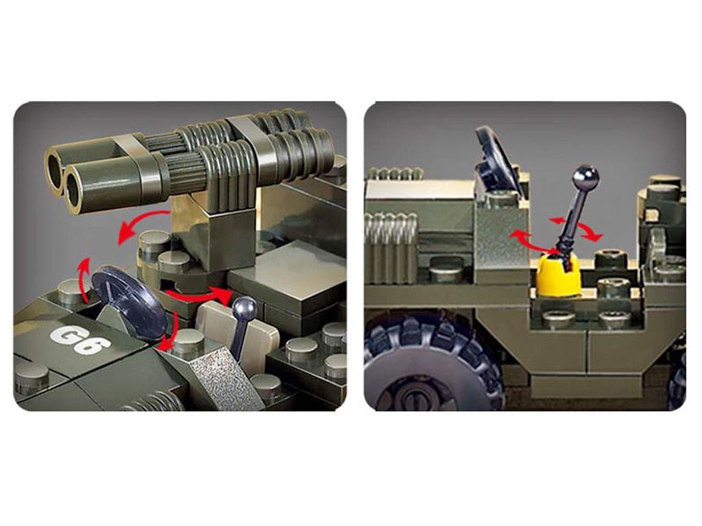 Army Jeep M38 B5800 | Toy Bricks & Blocks | Military Toys