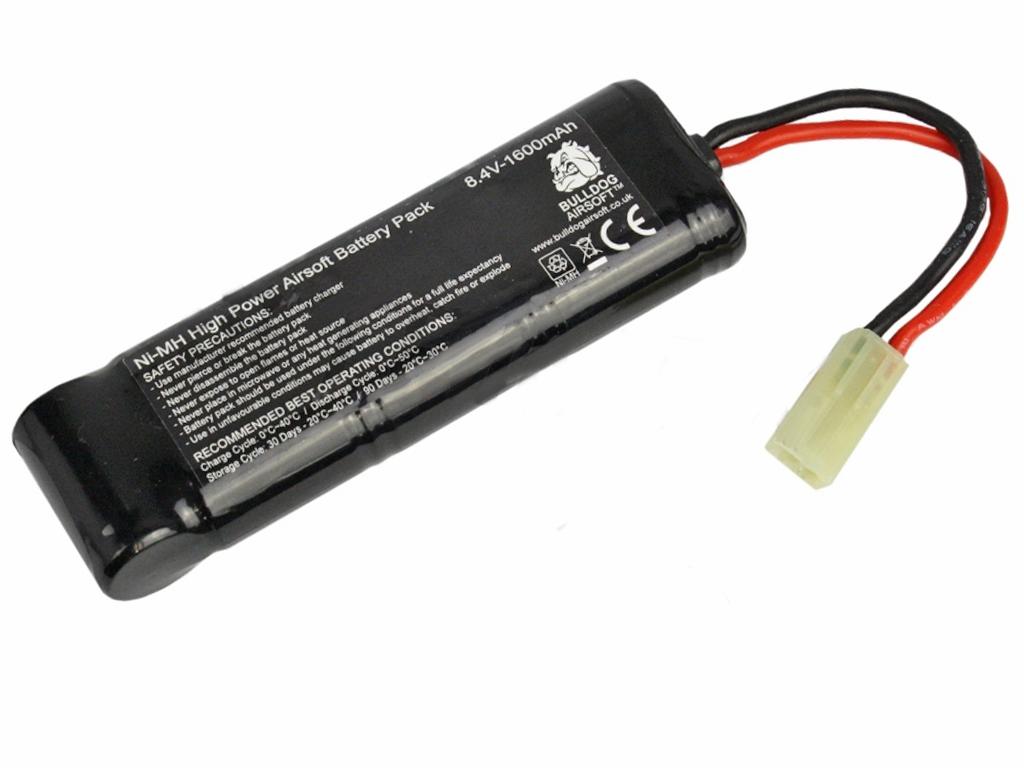 BATTERIE ENERGY AIRSOFT NIMH 8.4V 1600 MAH PACK