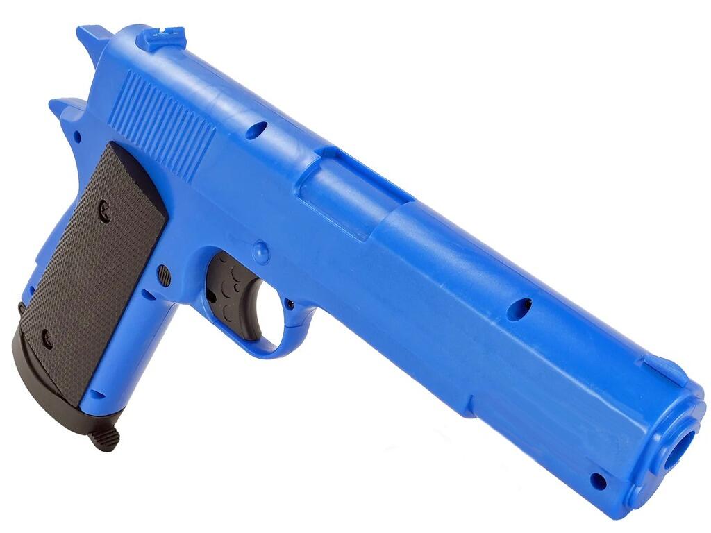 HGC312 BB gun 1911 co2 airsoft pistol blue 2 tone | Military Toys