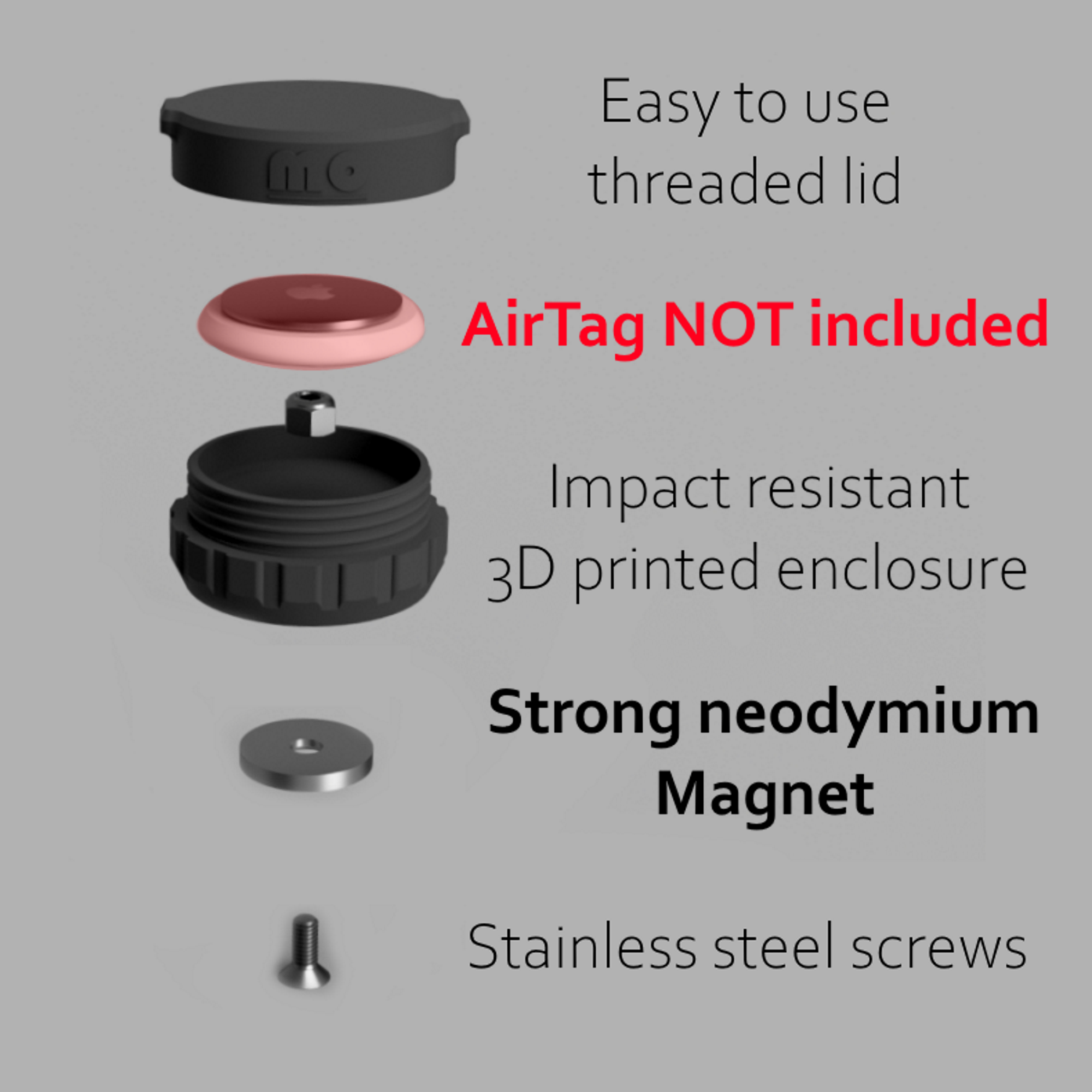 Airtag Magnetic Holder