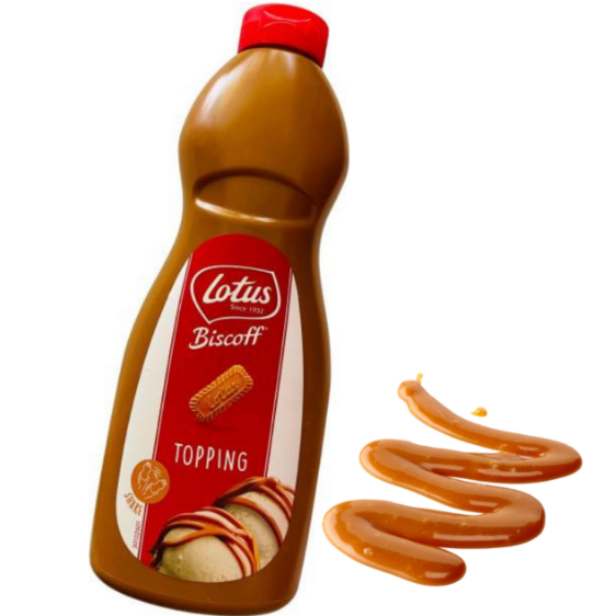 Sauce topping speculoos bouteille 1kg