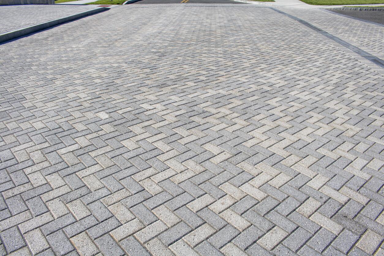 Professional block paving