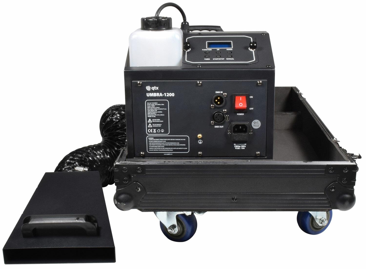 QTX UMBRA-1200 Low Smoke Machine, 160.480