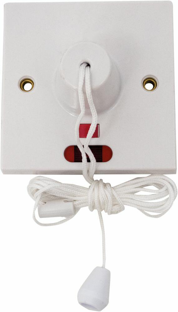 Eagle  Ceiling Pull Switch with Neon 45A, E301JB