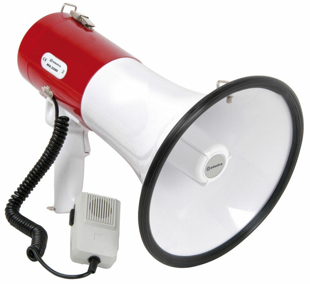 Adastra MG-220D 30W Megaphone with Siren. - 952.019UK