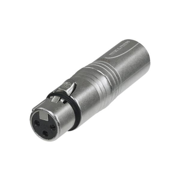 Neutrik XLR DMX Adaptor, 5-Pin Male to 3-Pin Female NA3F5M
