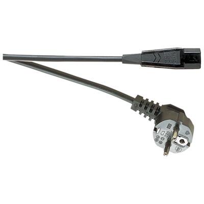 Eagle IEC Mains Lead to Euro Schuko Plug 10A, 2m, A145CC