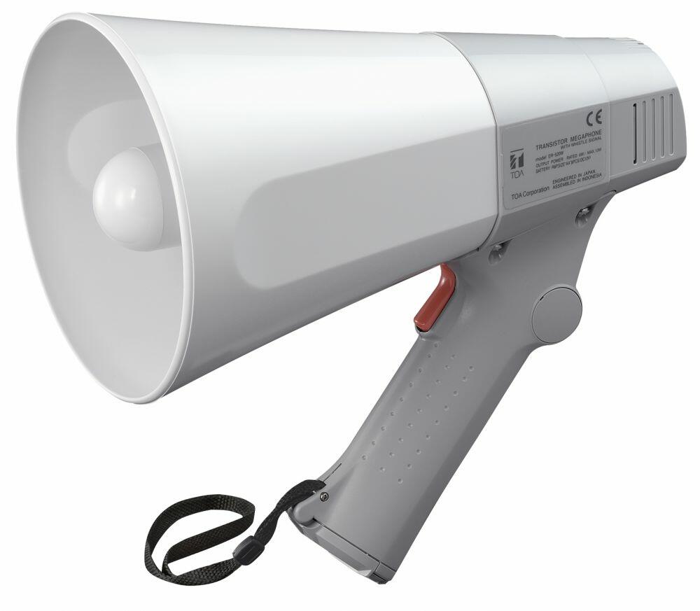 ER520W 6W MEGAPHONE WITH WHISLE TOA TOA 487113 main image 1
