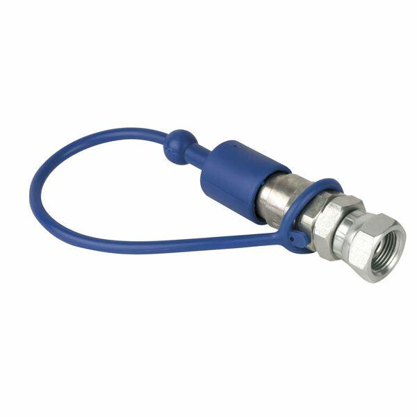 Showtec CO2 3/8 to Qlock adapter male (61027)