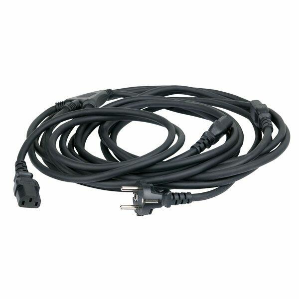 DAP Schuko to IEC 3-Way Splitter MKII