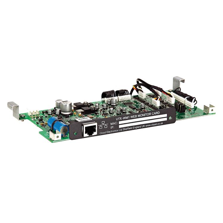 Cloud VTX-WM1 - Ethernet Web Monitor Card