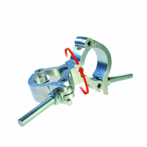 Doughty T57423 - Slimline Mammoth Clamp Swivel Coupler (Black)