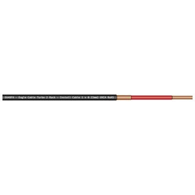 Eagle Turbo 2- Single Core  Screened  / Install Cable Black 1 x 0.22mm, E648FH