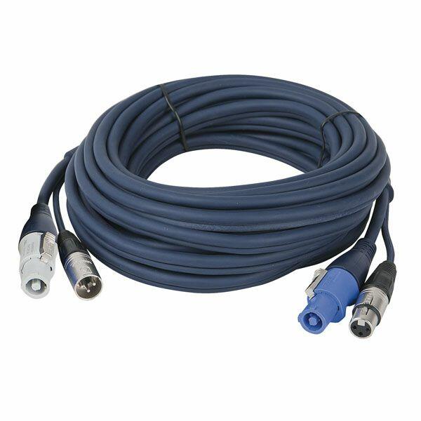 DAP Powercon / XLR Ext. Light 10m