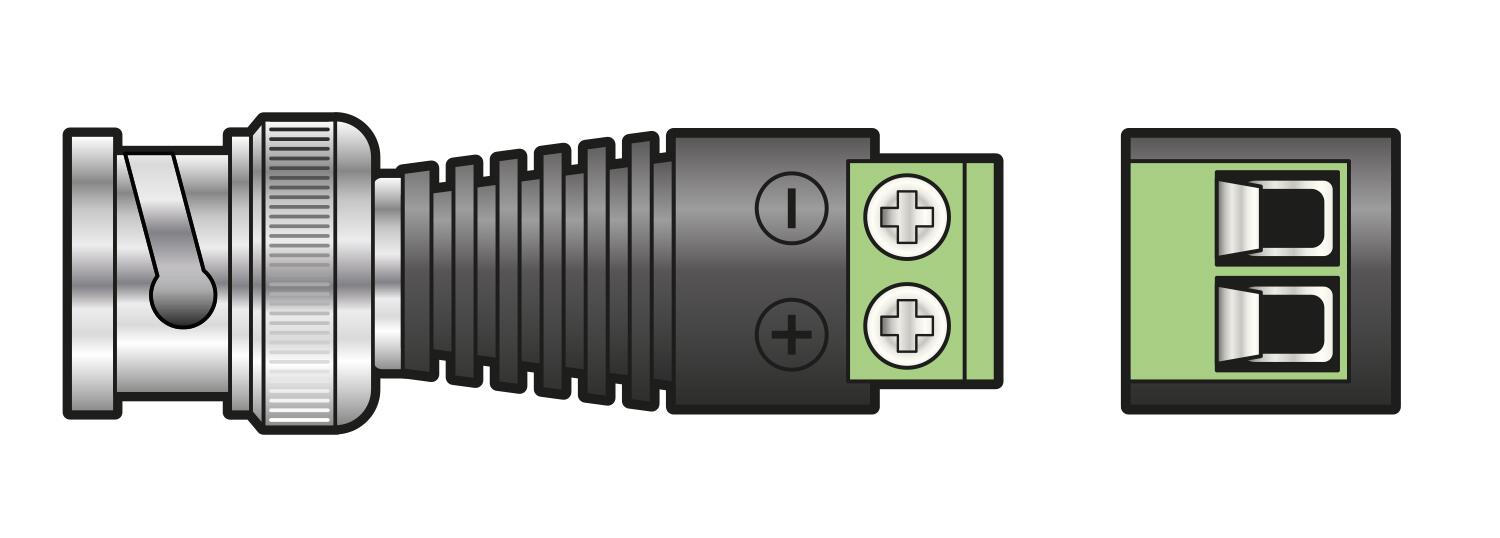 Mercury BNC Plug with Screw In Terminals