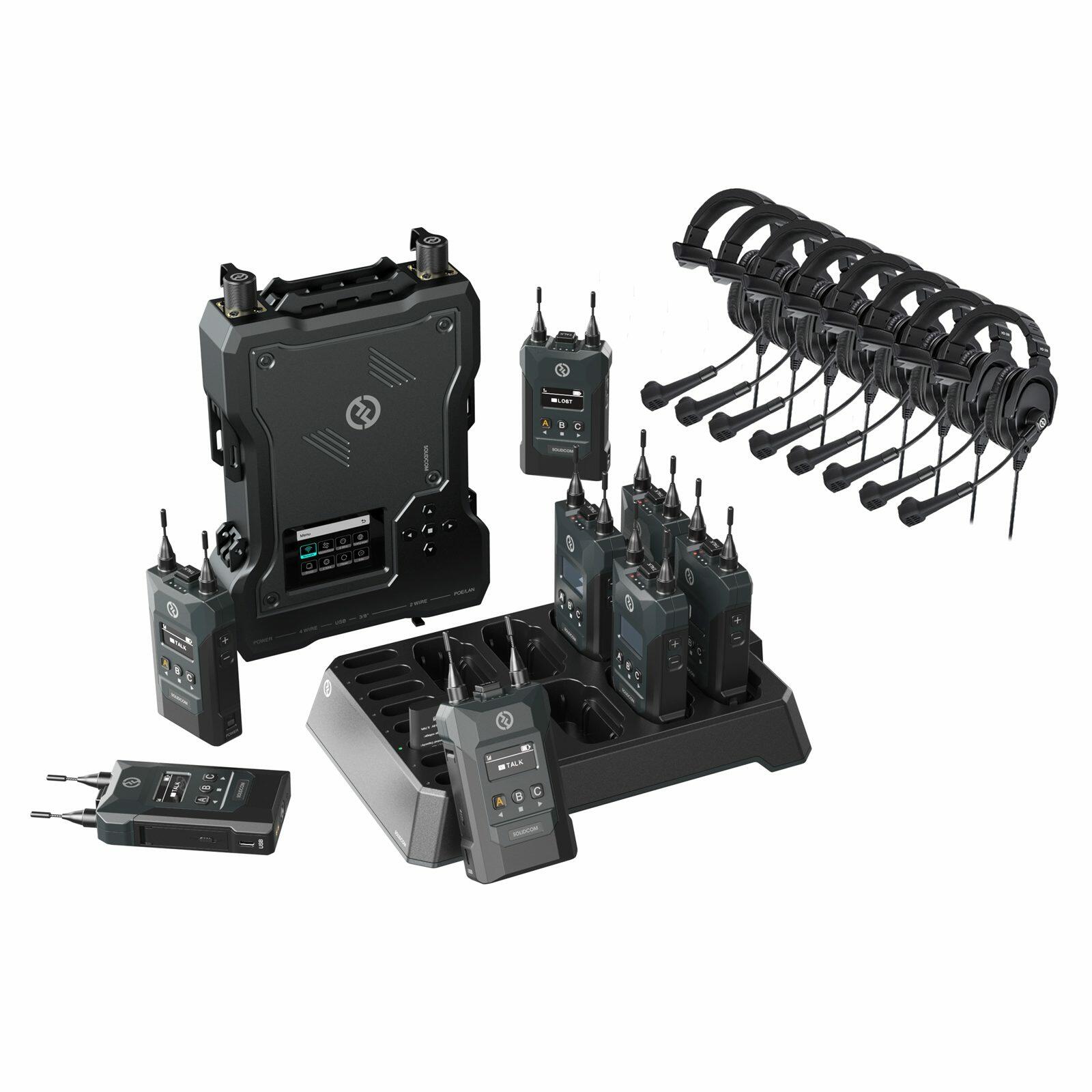 HOLLYLAND Solidcom M1 8 Way Comms System (M1-8B)