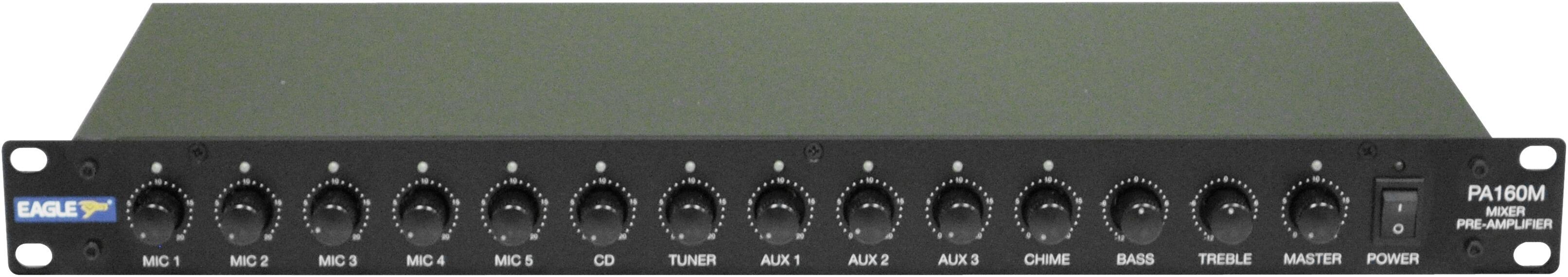 Eagle 11 Channel Mixer/Pre-amp