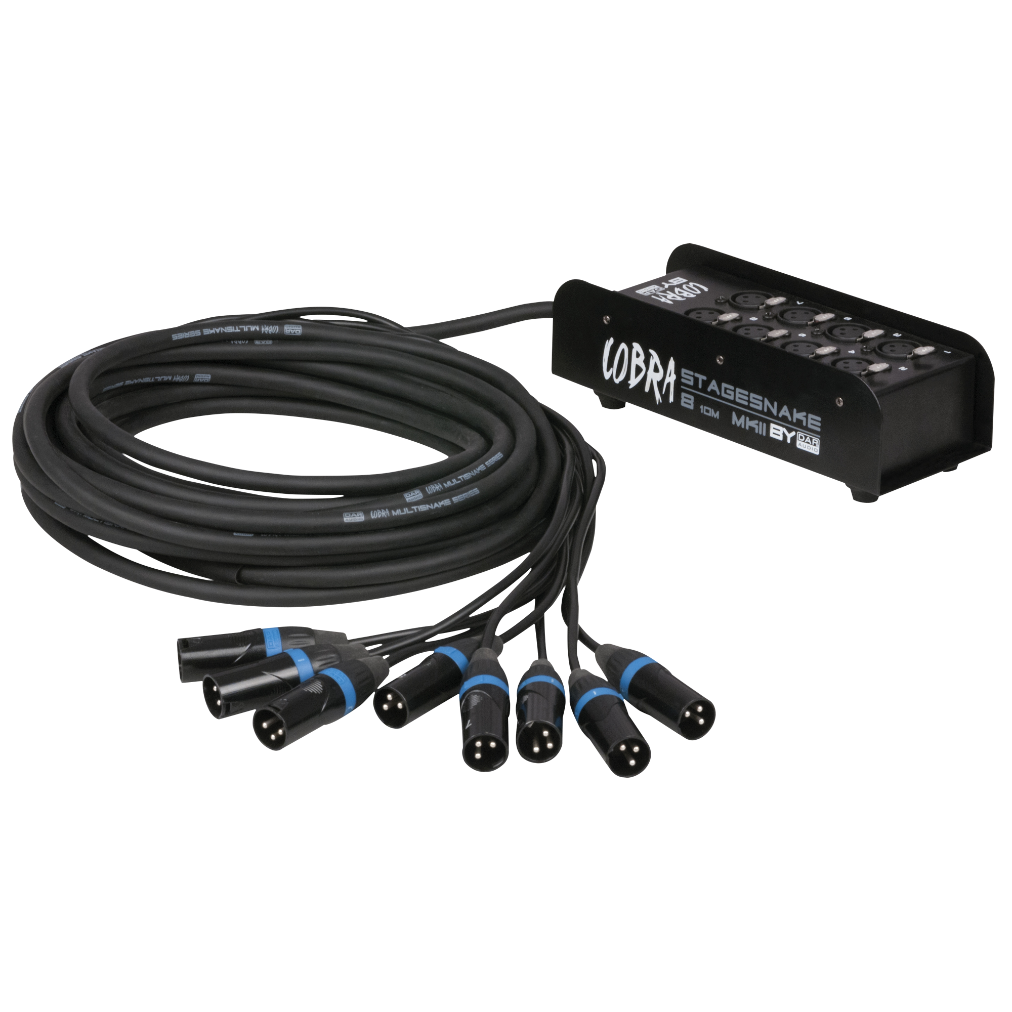 DAP CobraX 8 StageSnake - 8 Inputs - 10m