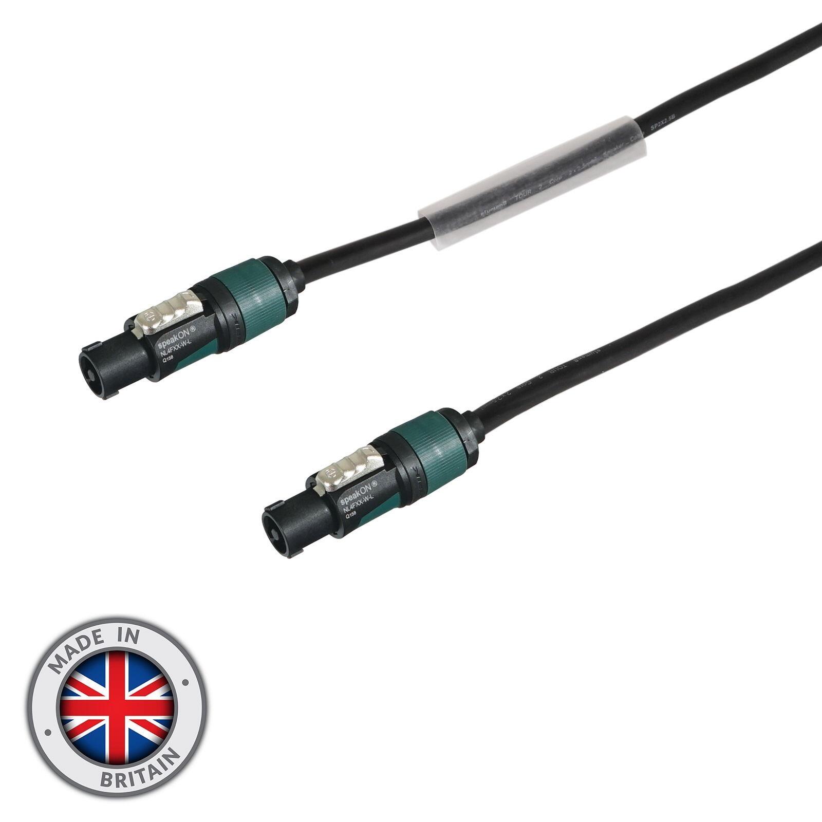 eLumen8 Neutrik Speakon NL4FX TOUR SP2x2.5B - 3m Speaker Lead