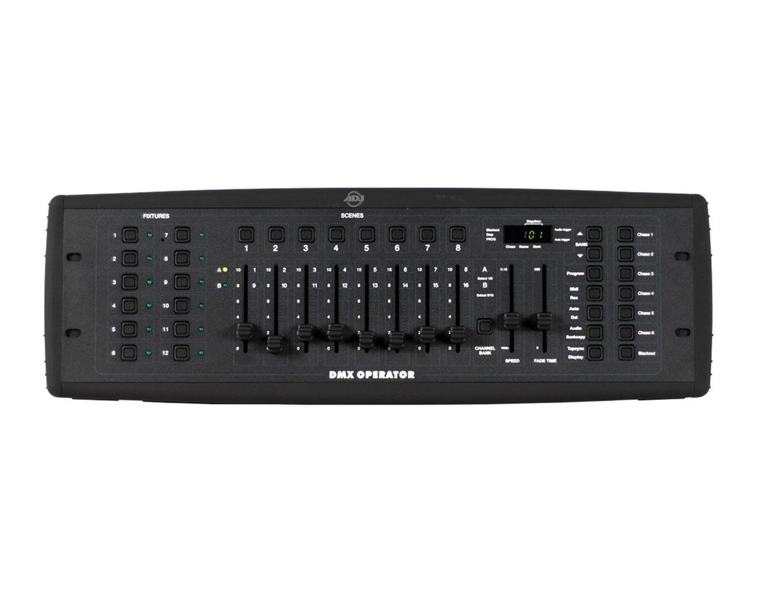 ADJ DMX Operator 1 Controller for 12 Fixtures/192 DMX Channels 3U