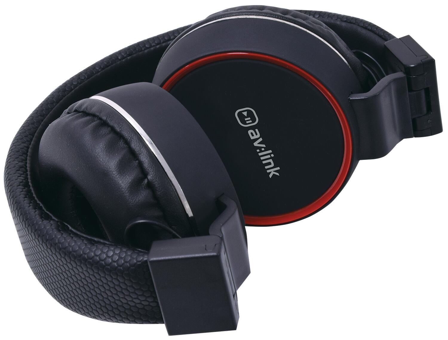 AV:Link Multimedia Headphones with in-line Microphone - 100.530UK