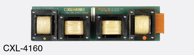 Cloud CXL-4160 - Cloud 4 x 40w 100v Line Transformer Module