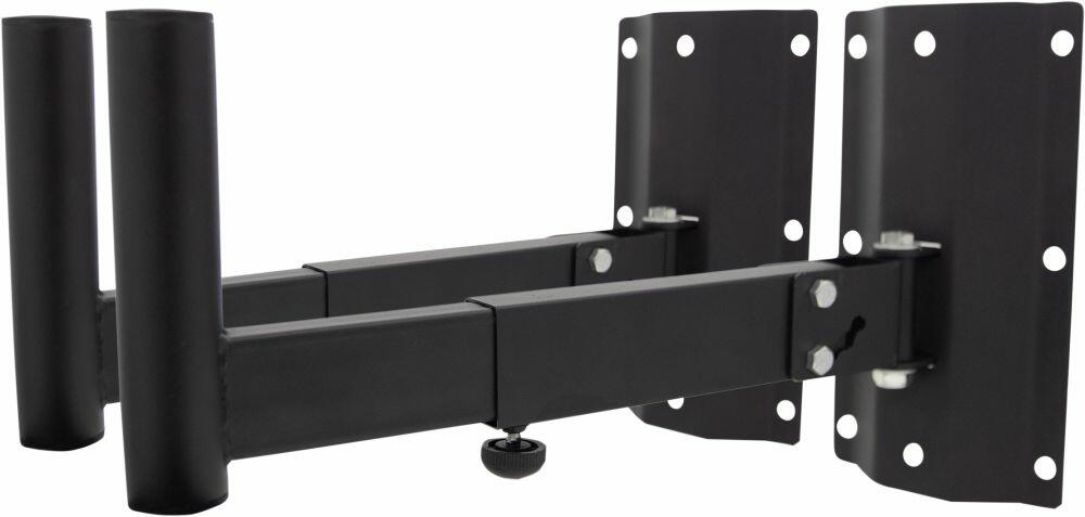 SoundLAB 35mm Heavy Duty Adjustable Speaker Wall Bracket (Pair) Colour Black, G001RQ