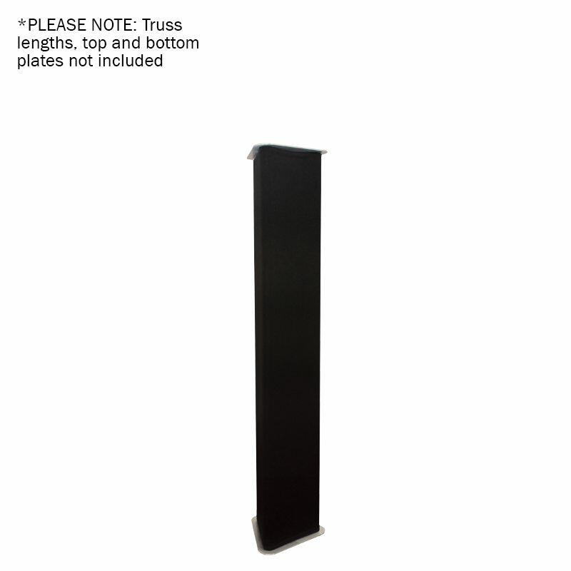 LEDJ Black Tri Truss Sleeve/Sock, 1.5m, LEDJ277