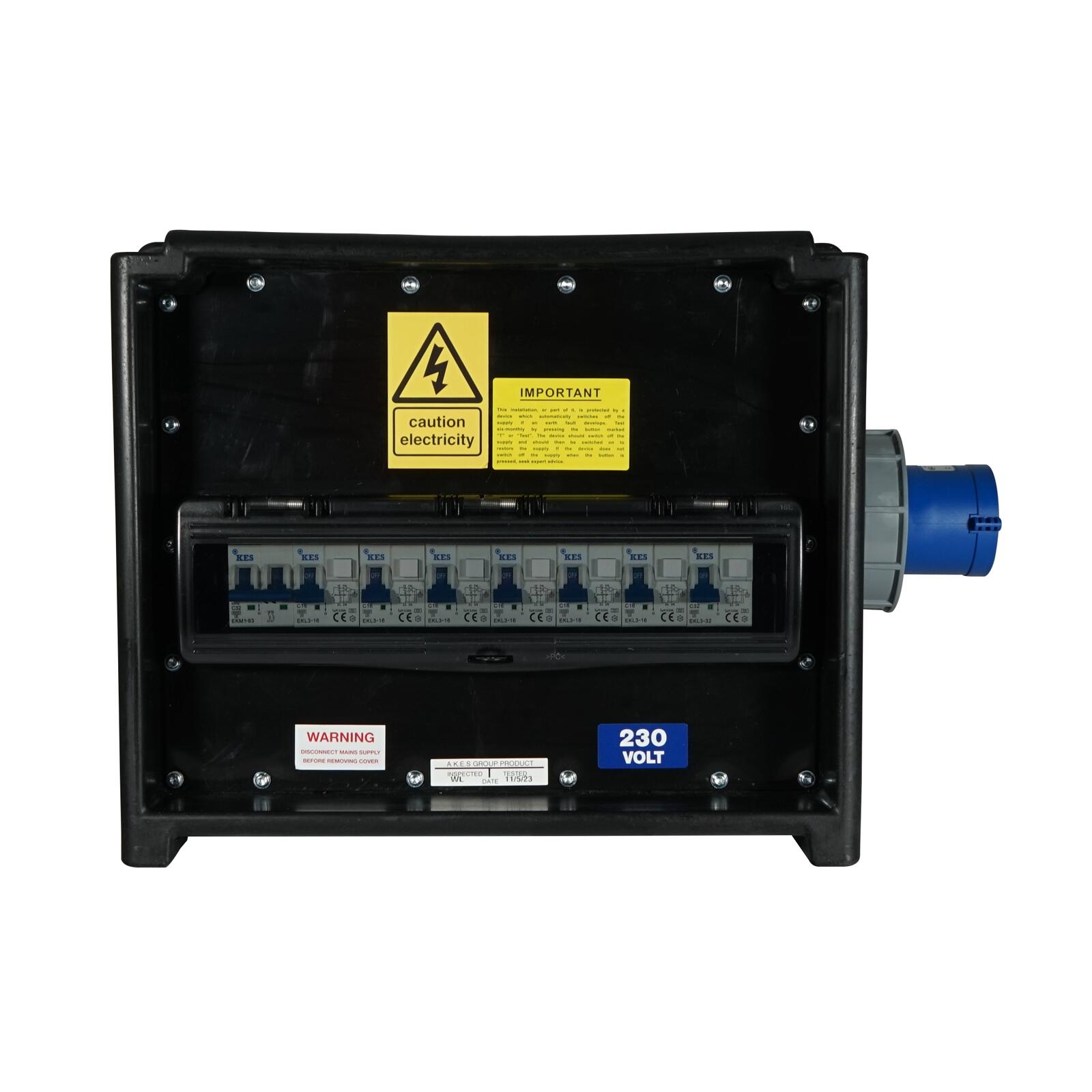 Elumen8 MERZ Distribution Box 63A 1PH RCBO